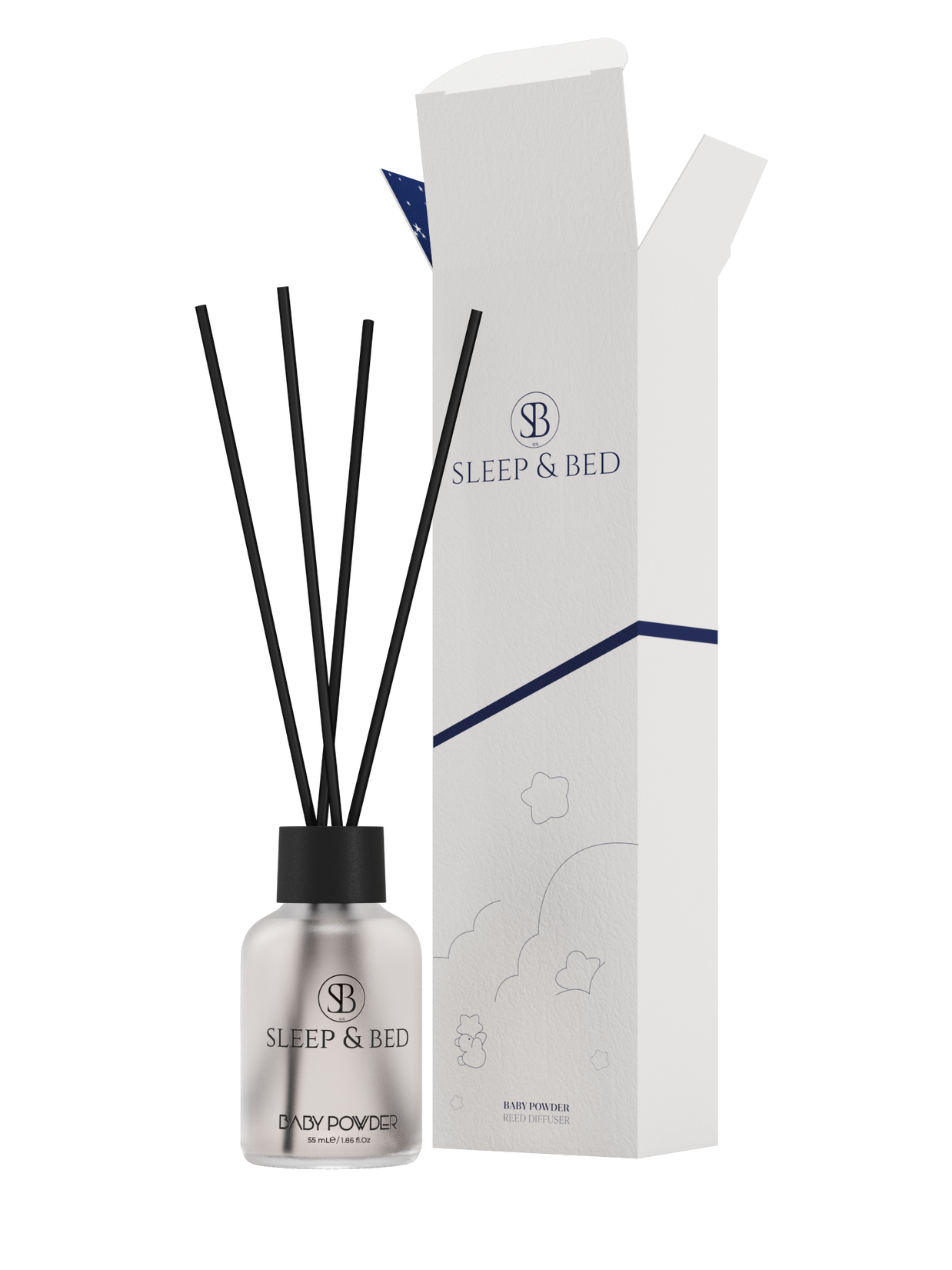 Baby Powder Reed Diffuser – 55ML