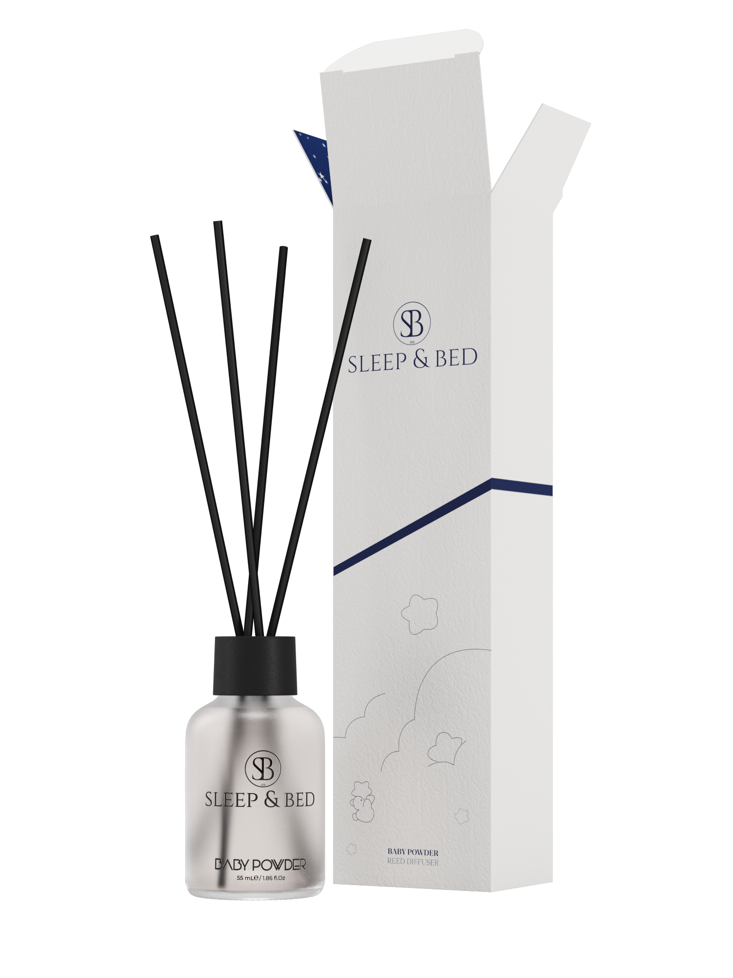 Baby Powder Reed Diffuser – 55ML