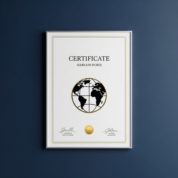 Mit unseren weltweit gültigen Zertifikaten machen wir den Unterschied.