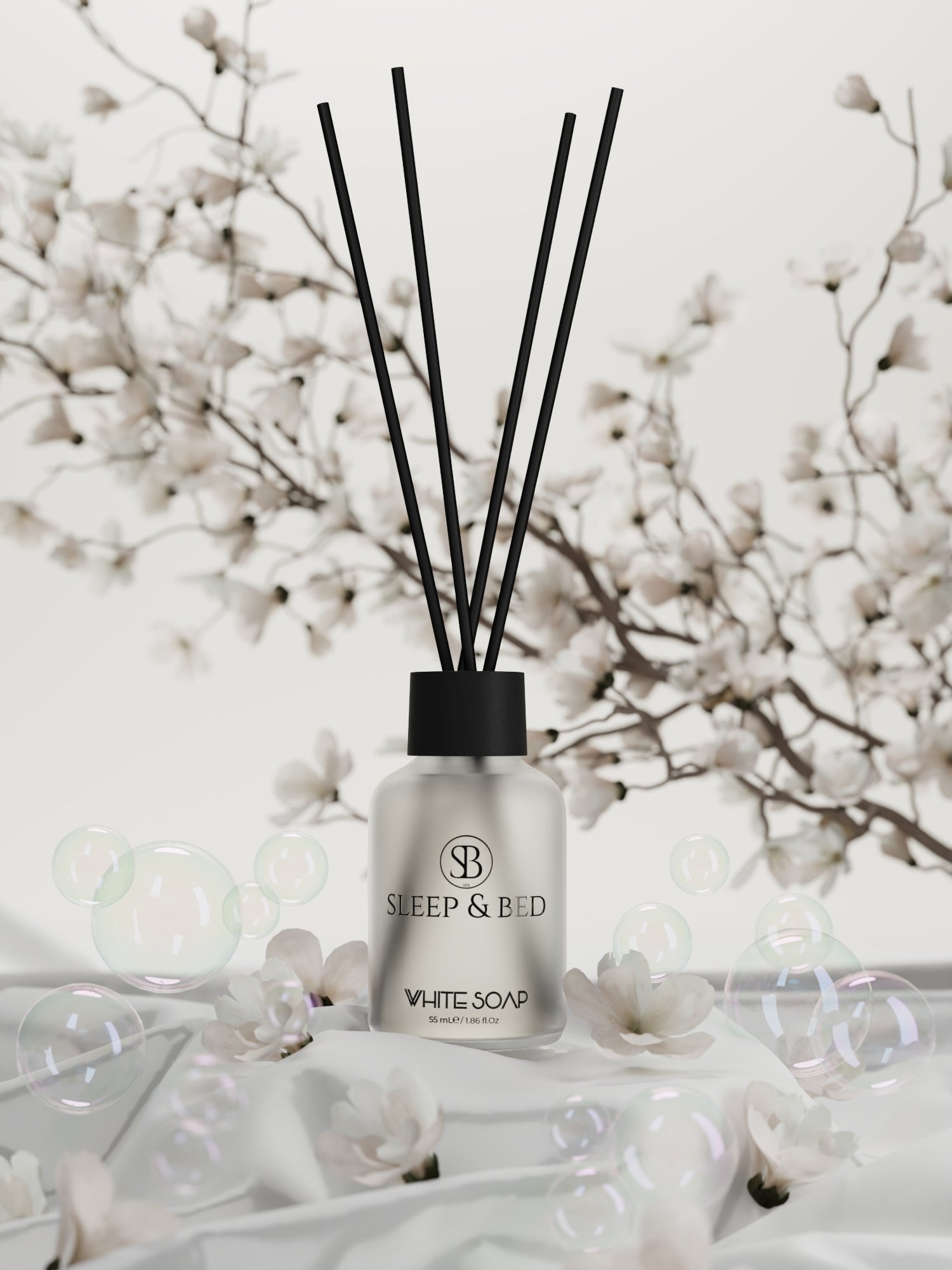 White Soap Reed Diffuser – 55ML